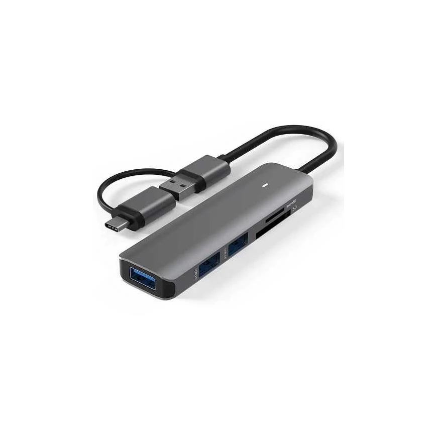 Extra Digital Adapter USB 3.0 - 3 x USB 3.0, SD, TF