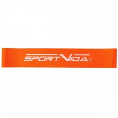 Sportvida Фитнес и ГYM Экспандер Резиновый 600x50x1мм (10-15кг) Оранжевый