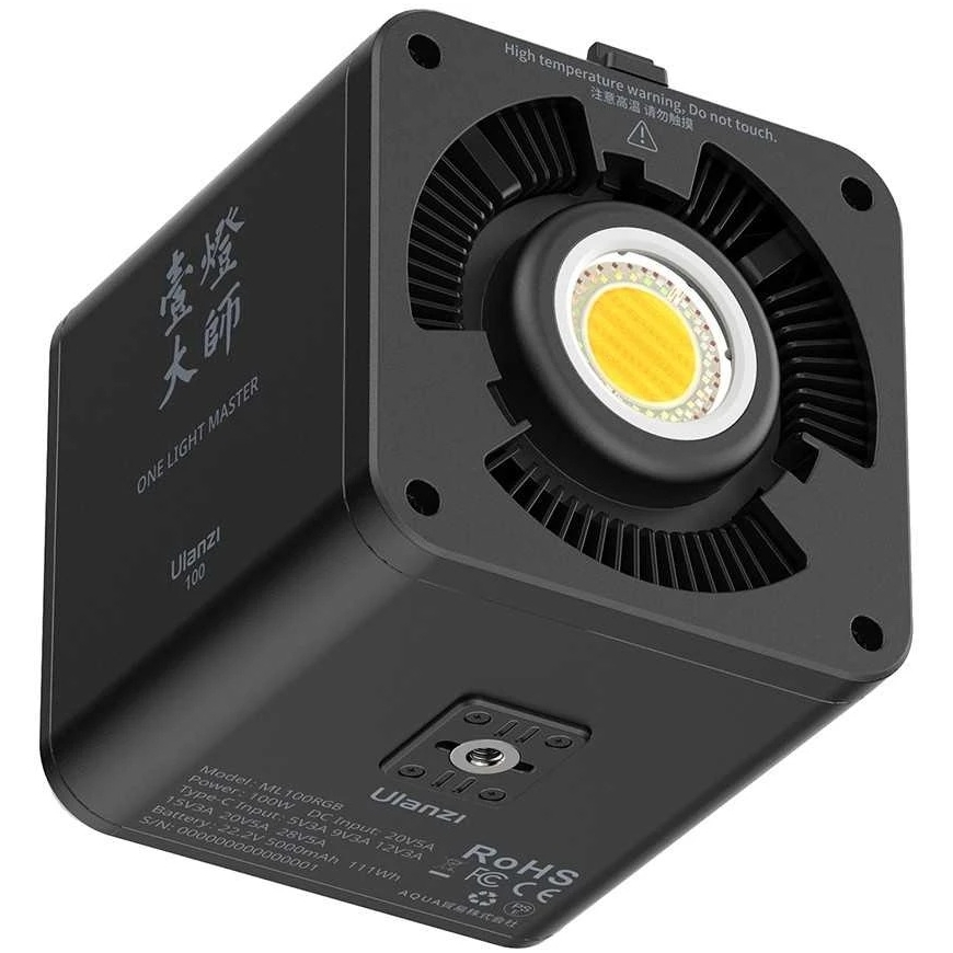 LED Gaisma - ULANZI ML100RGB 100W COB 2700-6500K RGB – 5