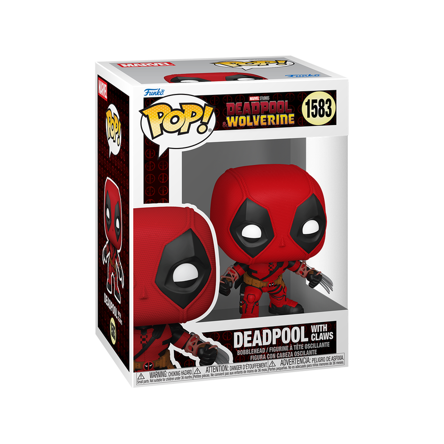 FUNKO POP! Marvel - Deadpool w/claws