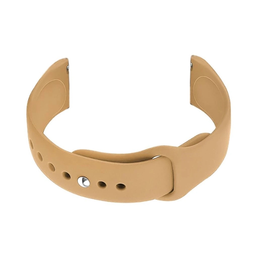 "Pacific Strap" rubber band U21 22 mm for watch - red – 2