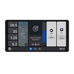 Shelly Wall Display X2 WiFi/BLU (Белый)