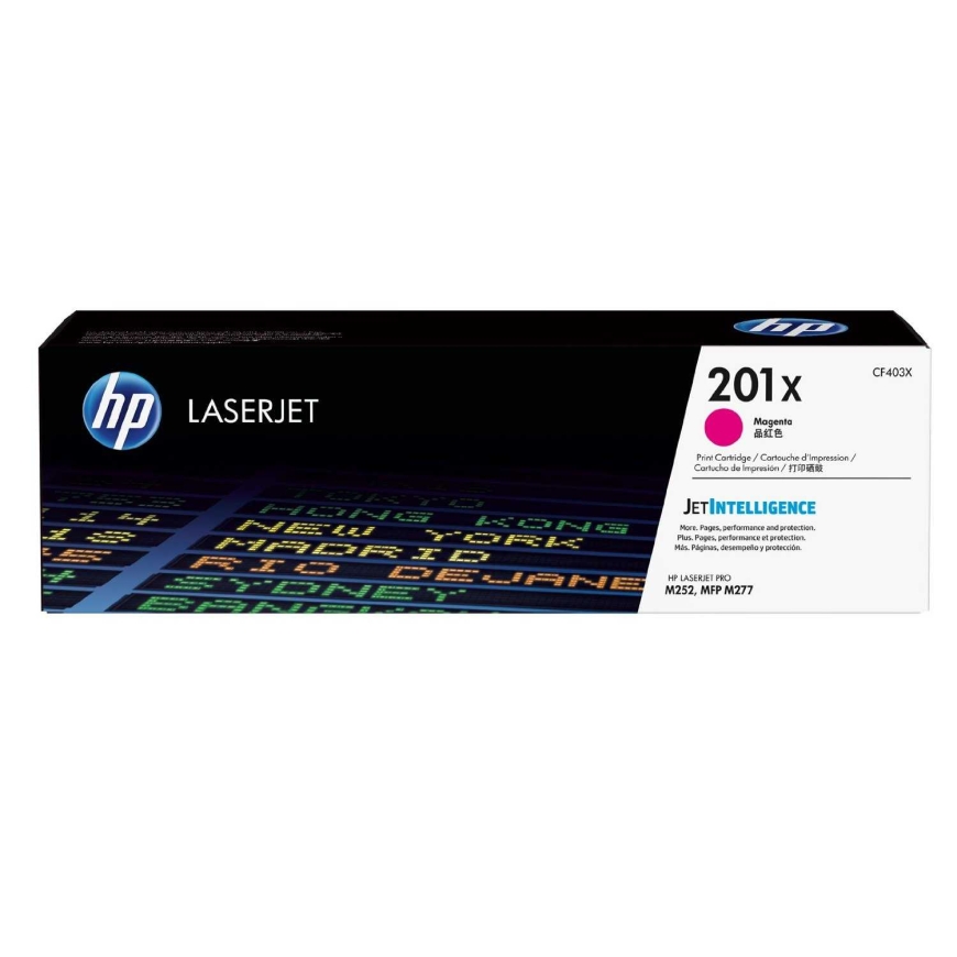 HP CF403X No.201X пурпурный