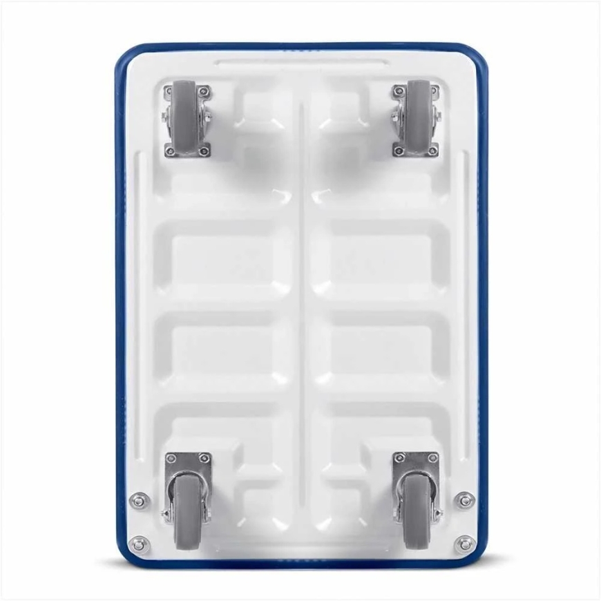 Humberg Lielas slodzes roku rati, 300 kg jauda, salokāms platformas rati, noliktavas transporta rati, industriālie rati – 4