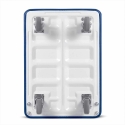 Humberg Lielas slodzes roku rati, 300 kg jauda, salokāms platformas rati, noliktavas transporta rati, industriālie rati Humberg Lielas slodzes roku rati, 300 kg jauda, salokāms platformas rati, noliktavas transporta rati, industriālie rati