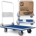 Humberg Lielas slodzes roku rati, 300 kg jauda, salokāms platformas rati, noliktavas transporta rati, industriālie rati Humberg Lielas slodzes roku rati, 300 kg jauda, salokāms platformas rati, noliktavas transporta rati, industriālie rati