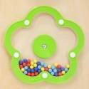 Viga Toys Wooden Wall Activity Panel VIGA with Spinning Patterns for Kids