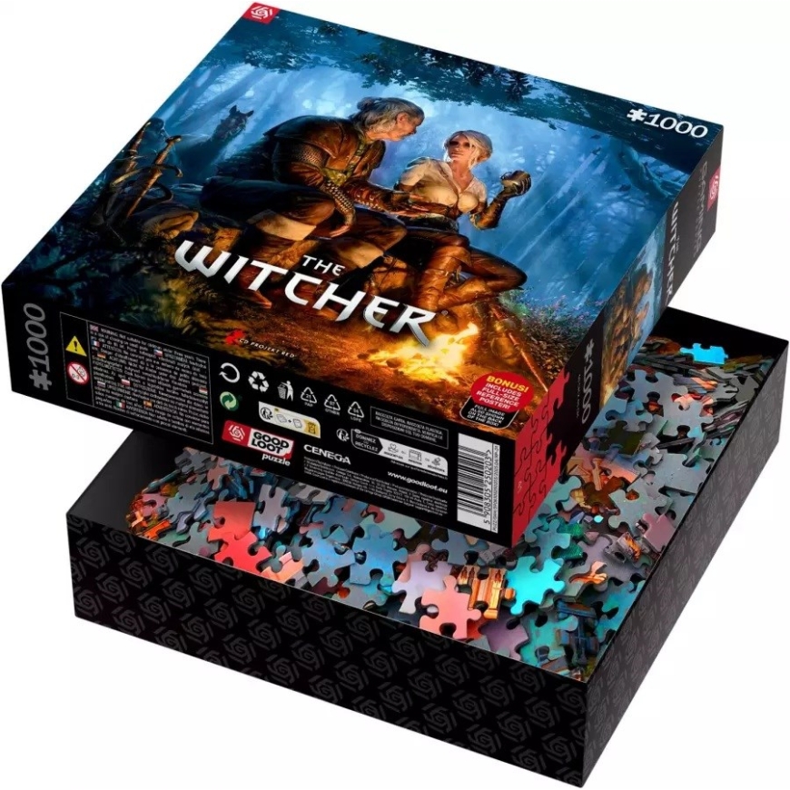 Puzzle Good Loot Gaming - The Witcher: Ciri kelionė 1000 vnt. – 3