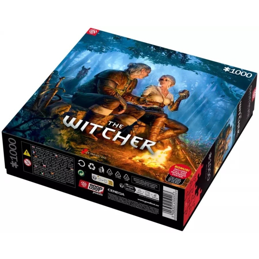 Puzzle Good Loot Gaming - The Witcher: Journey of Ciri 1000 kpl – 4