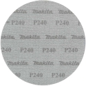 Makita Špakteles slīpēšanas siets sienām (5 gab.), φ225mm, A240 D-82242 DSL801 Makita Špakteles slīpēšanas siets sienām (5 gab.), φ225mm, A240 D-82242 DSL801
