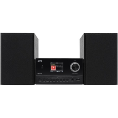 JVC UX-E225B Mini hi-fi sistēma melnā krāsā