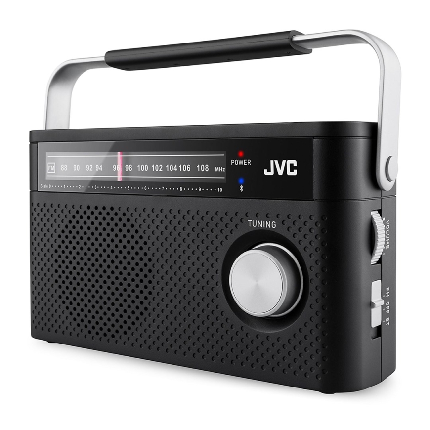 JVC RA-E315B Kandev raadio Must – 2