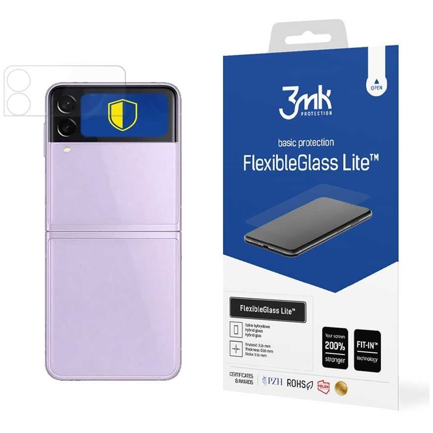 3MK "Гибкое стекло Lite Защита экрана Galaxy Z Flip 3 5G (Фронтальная)"
