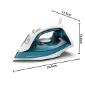 Philips 2000 series DST2010/20 Iron Steam Iron Non-stick Soleplate 2000 W Grey Philips 2000 series DST2010/20 Iron Steam Iron Non-stick Soleplate 2000 W Grey