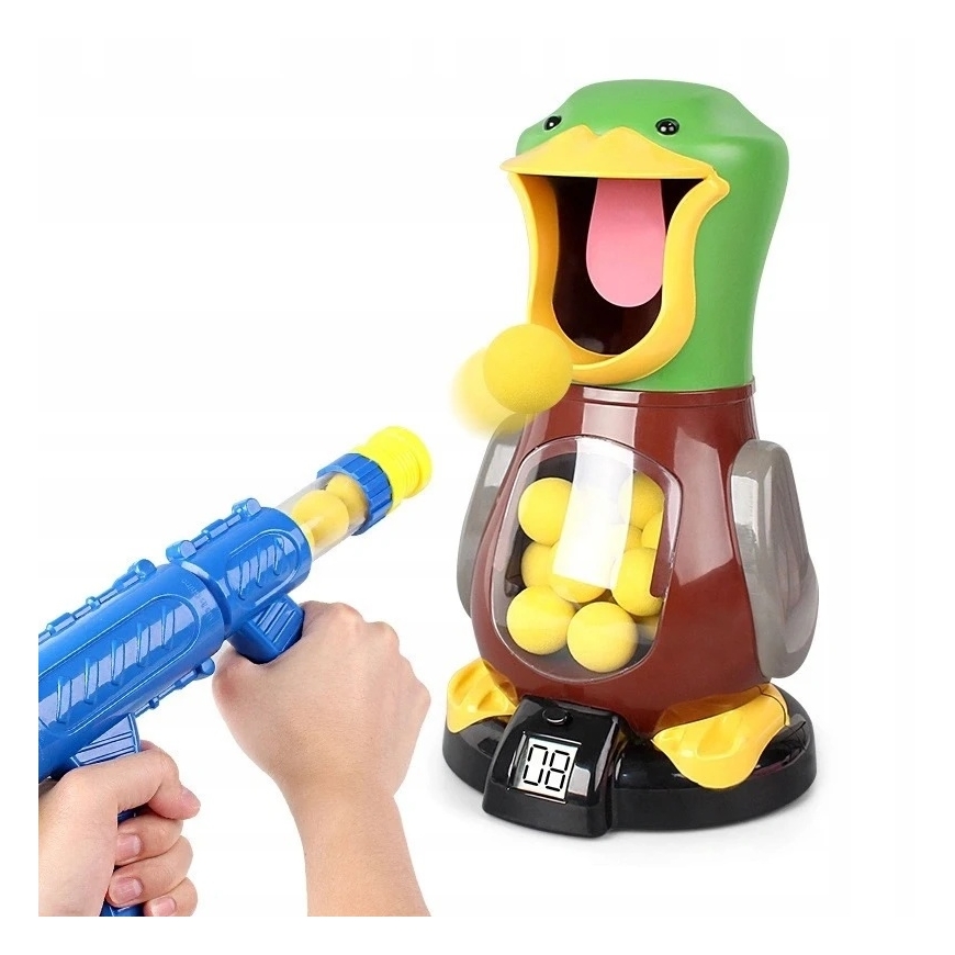 Bez Marki HUNRY DUCK XXL GUN BALLS Toy, target shooting for KIDS – 3