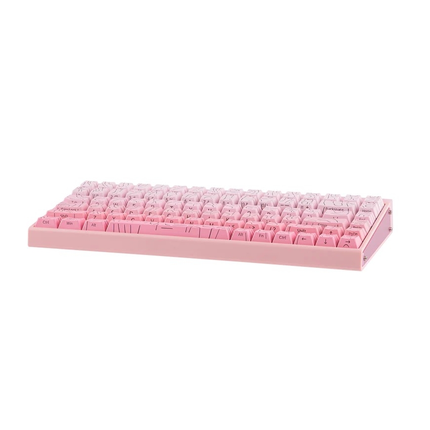 Клавиатура AULA HERO84 HE PINK + Градиент + Контур Dragon King RGB с прокладкой – 4