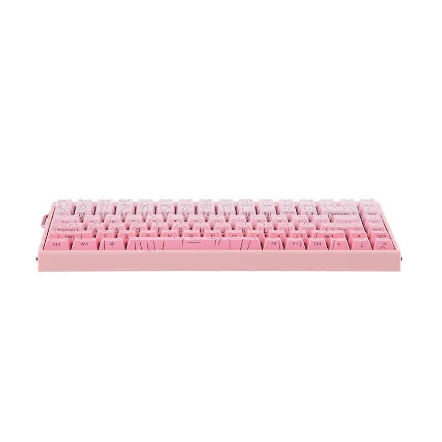 HERO84 HE PINK+Gradient+Contour Dragon King RGB AULA gasket keyboard – 5
