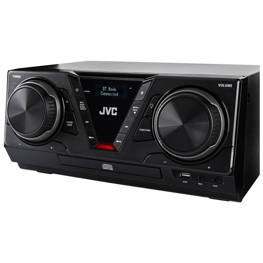 JVC MX-E325B-DAB Mini hi-fi süsteem Must – 3