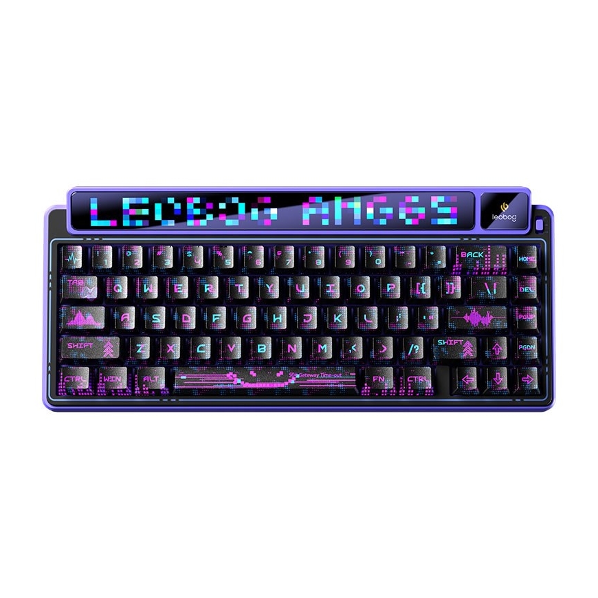 Клавиатура AULA Gasket AMG65 Purple LightFeather RGB