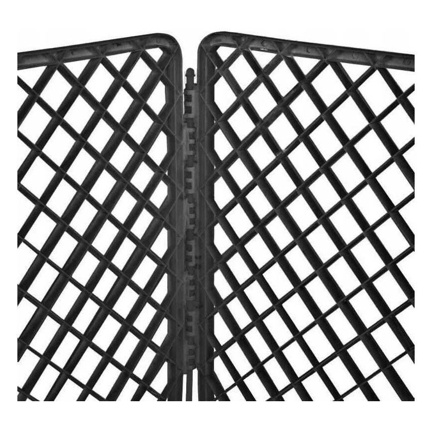 Leobert volditav lemmikloomade aedik 90 x 90 x 60 cm must – 4