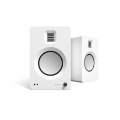 KANTO AUDIO PREMIUM TOITEKANTIGA KÕLAR, KUS ON KÕRVAKLAPIDE VÄLJUND, USB DAC, PÜHENDATUD PHONO EELIGER, BLUETOOTH, MATTE VALGE (