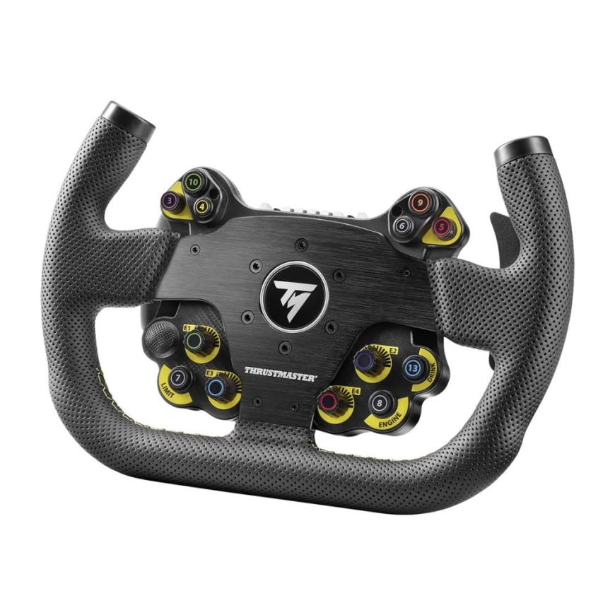 EVO Racing 31U Leather | Wheel Rim with Hub for Simracing | Black