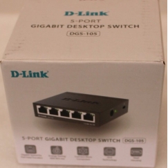 SALE OUT. DGS-105GL/E 5-Port Gigabit Ethernet Switch | SALE OUT. Ethernet Switch | DGS-105/E | Unmanaged | Desktop | Gigabit Eth