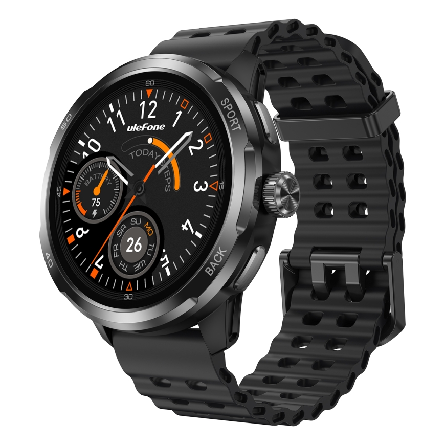 Ulefone Armor Watch Pro Smartwatch, 1.5" Black