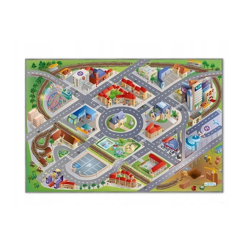 Marko Nickelodeon FELT MAT 100X150 CM - CITY – 2