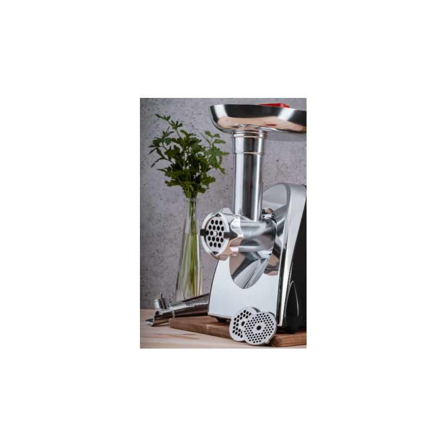 Mėsmalė su pomidorų sulčiaspaudės priedu, 1400 W, juoda, 55V5199 – 3