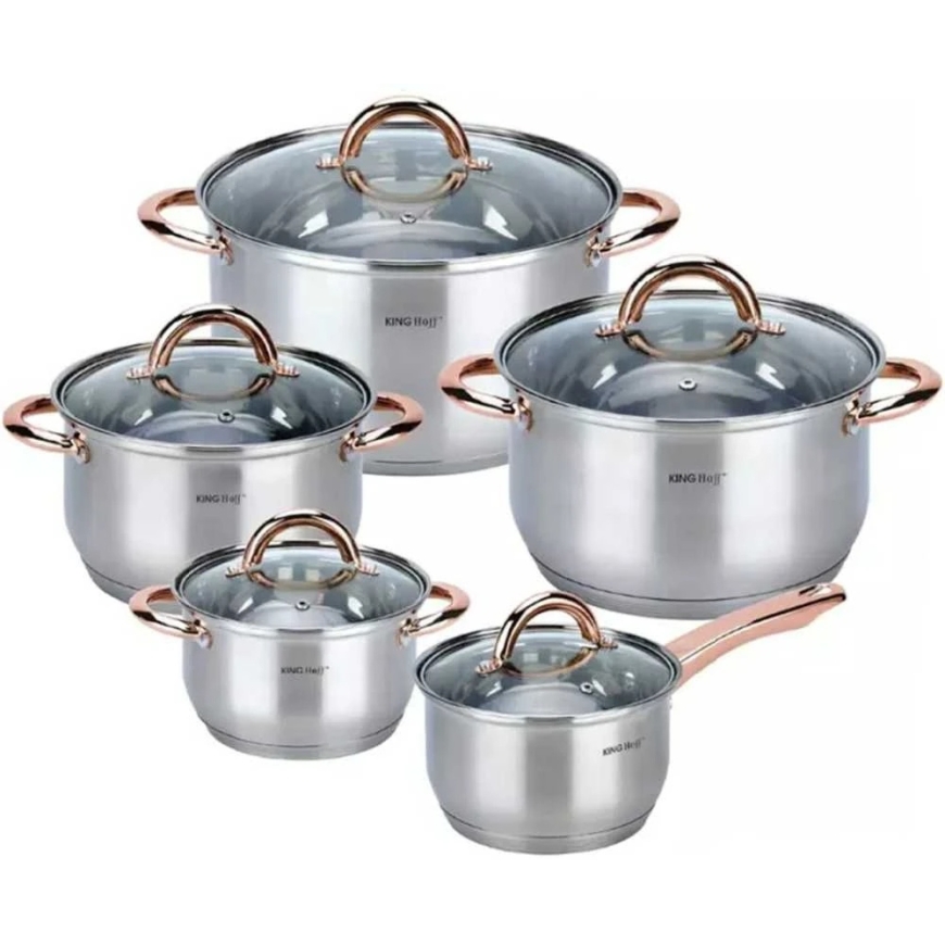 Kinghoff 10-piece kitchen utensils set