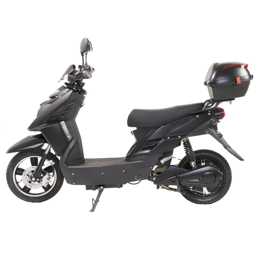 Kontio Motors e-Scooter 2.0, must zwart – 2