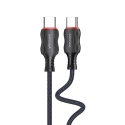 iKaku KSC-996 PD60W nopea lataus / datakaapeli Type-C:stä Type-C:hen 2m iKaku KSC-996 PD60W nopea lataus / datakaapeli Type-C:stä Type-C:hen 2m