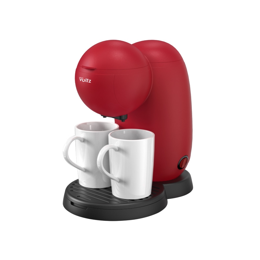 Kafijas automāts, 450W, ūdens tvertne 0.3L, 2 gab. keramikas krū