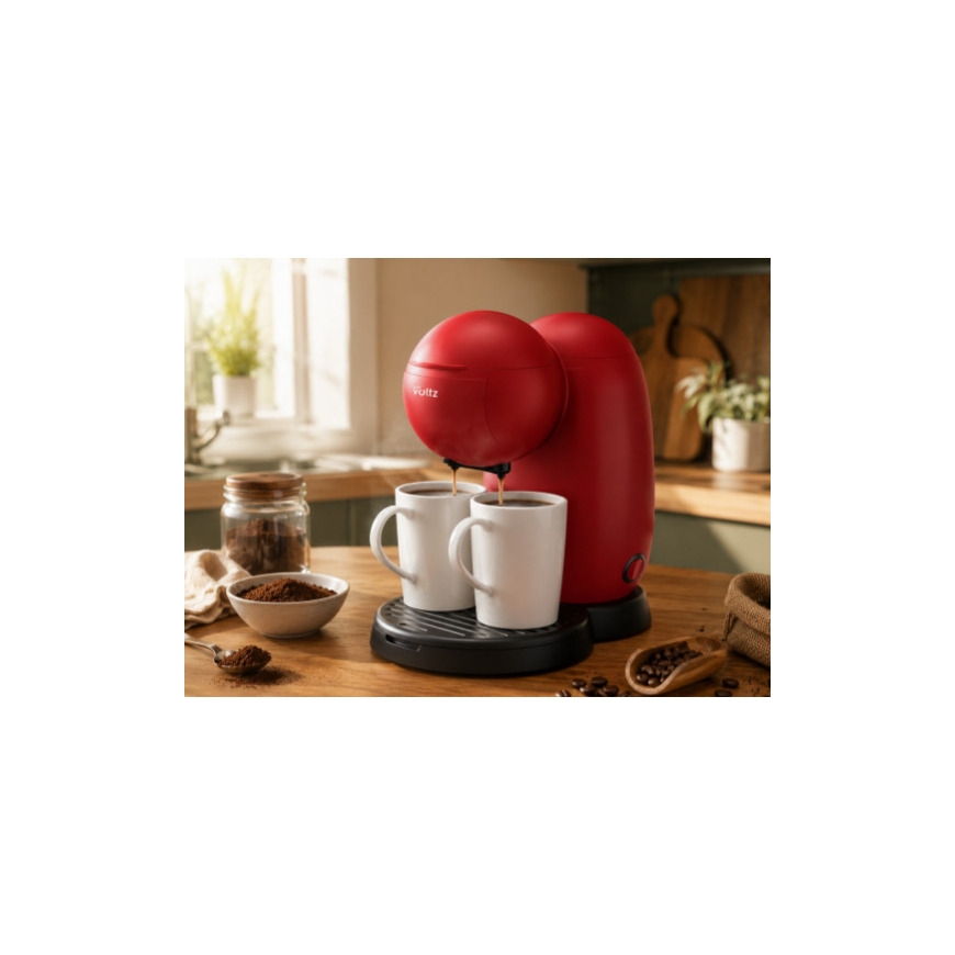 Kafijas automāts, 450W, ūdens tvertne 0.3L, 2 gab. keramikas krū – 2
