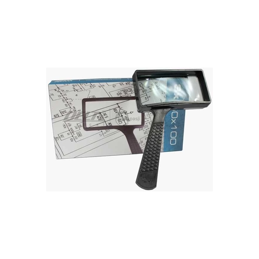 Deltaoptical Didinamasis stiklas 3x 50x100mm