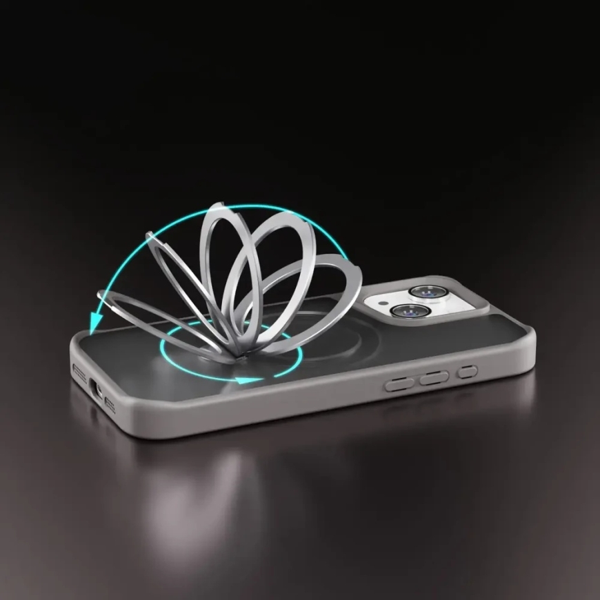 Etteri Matt Mag Ring ümbris iPhone 13 6,1" hall – 4