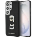 Karl Lagerfeld Saffiano Double Heads Metal Case for Samsung Galaxy S26 Ultra, Black Karl Lagerfeld Saffiano Double Heads Metal Case for Samsung Galaxy S26 Ultra, Black
