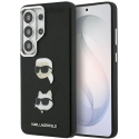 Karl Lagerfeld Saffiano Double Heads Metal vāciņš Samsung Galaxy S26 Ultra, melns Karl Lagerfeld Saffiano Double Heads Metal vāciņš Samsung Galaxy S26 Ultra, melns