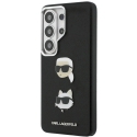 Karl Lagerfeld Saffiano Double Heads Metal vāciņš Samsung Galaxy S26 Ultra, melns Karl Lagerfeld Saffiano Double Heads Metal vāciņš Samsung Galaxy S26 Ultra, melns