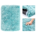 AmeliaHome Голубой цветочный ковер 100 × 150 см AmeliaHome Голубой цветочный ковер 100 × 150 см