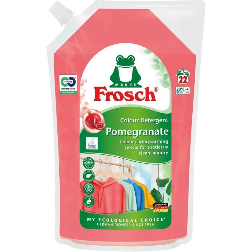 Стиральный порошок Frosch Colour 1.5L/22 стирки - Гранат