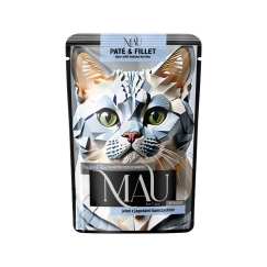 MAU Pate ja Filee steriloitu hirvellä ja haskap-marjoilla - märkä kissanruoka - 85g