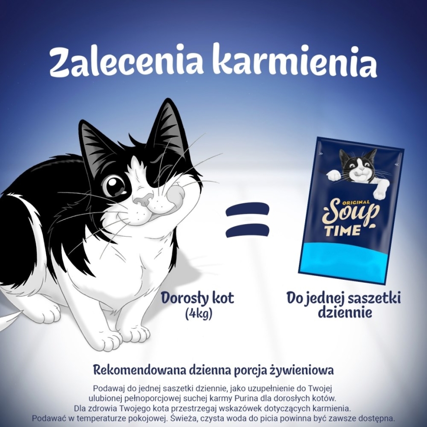 PURINA Felix Original Soup Time kastme kala - märg kassitoit - 6x48g – 5