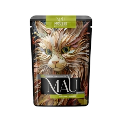 MAU Mousse Sterilised Peura marjoilla - märkä kissanruoka - 85 g