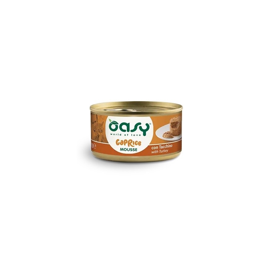 OASY Caprice Mousse индейка - влажный корм для кошек - 85 г