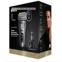 Бритва Braun Series 9 Pro+ 9655cc с сеткой, триммер, серый