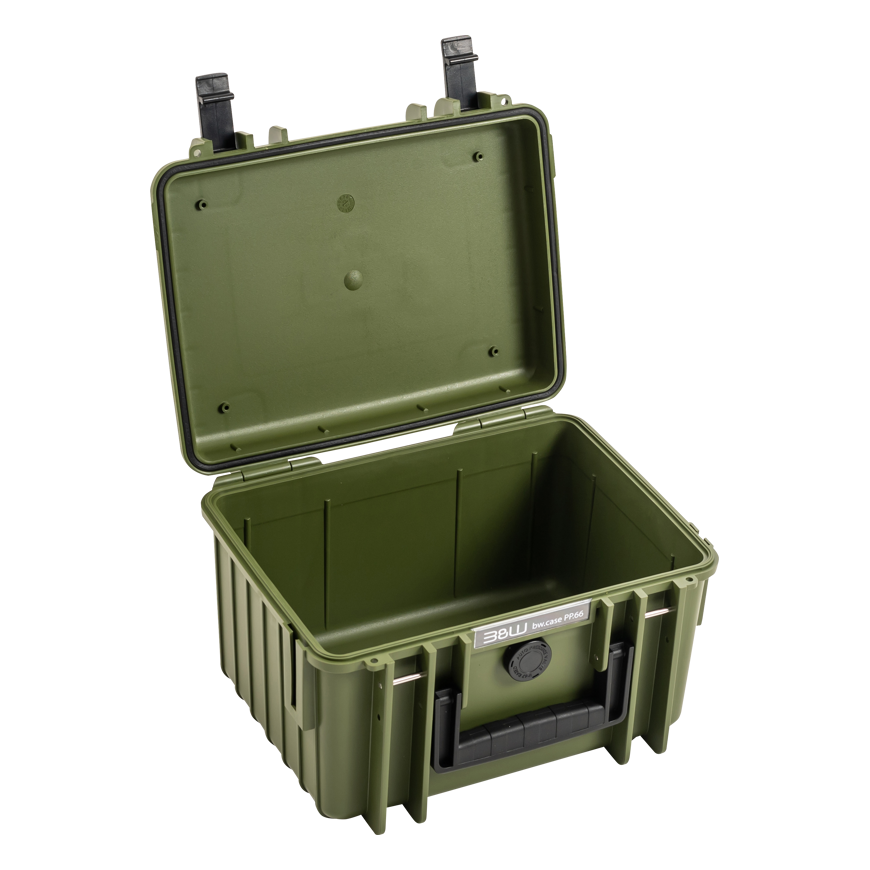 BW Outdoor Cases Type 2000 / Bronze žalias (empty)