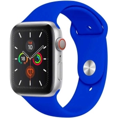 Riff 42/ 44/ 45mm sininen silikonihihna
