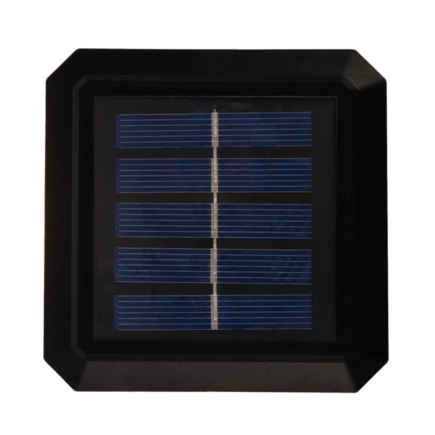 GreenBlue Solar LED -pylväsvalo, 100x100mm, kuoren muotoinen katto, 3200K, GB128 WW – 2